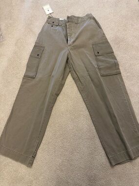 NWT Polo Ralph Lauren Men's Olive Green Cargo Pants Briggs Fatigue Pant 38x30
